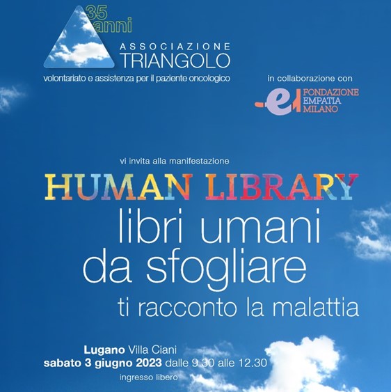 volantino libri umani Triangolo