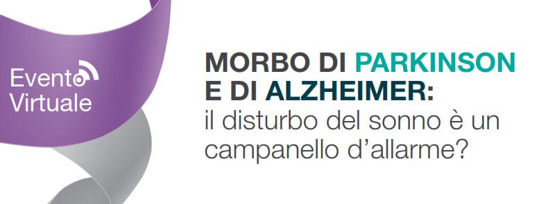 Manifesto per un evento virtuale di Parkinson e Alzheimer